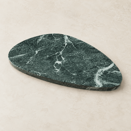 Verde Alpi Marble Shell Tray -| Natural Stone Home Decor | - Eastone