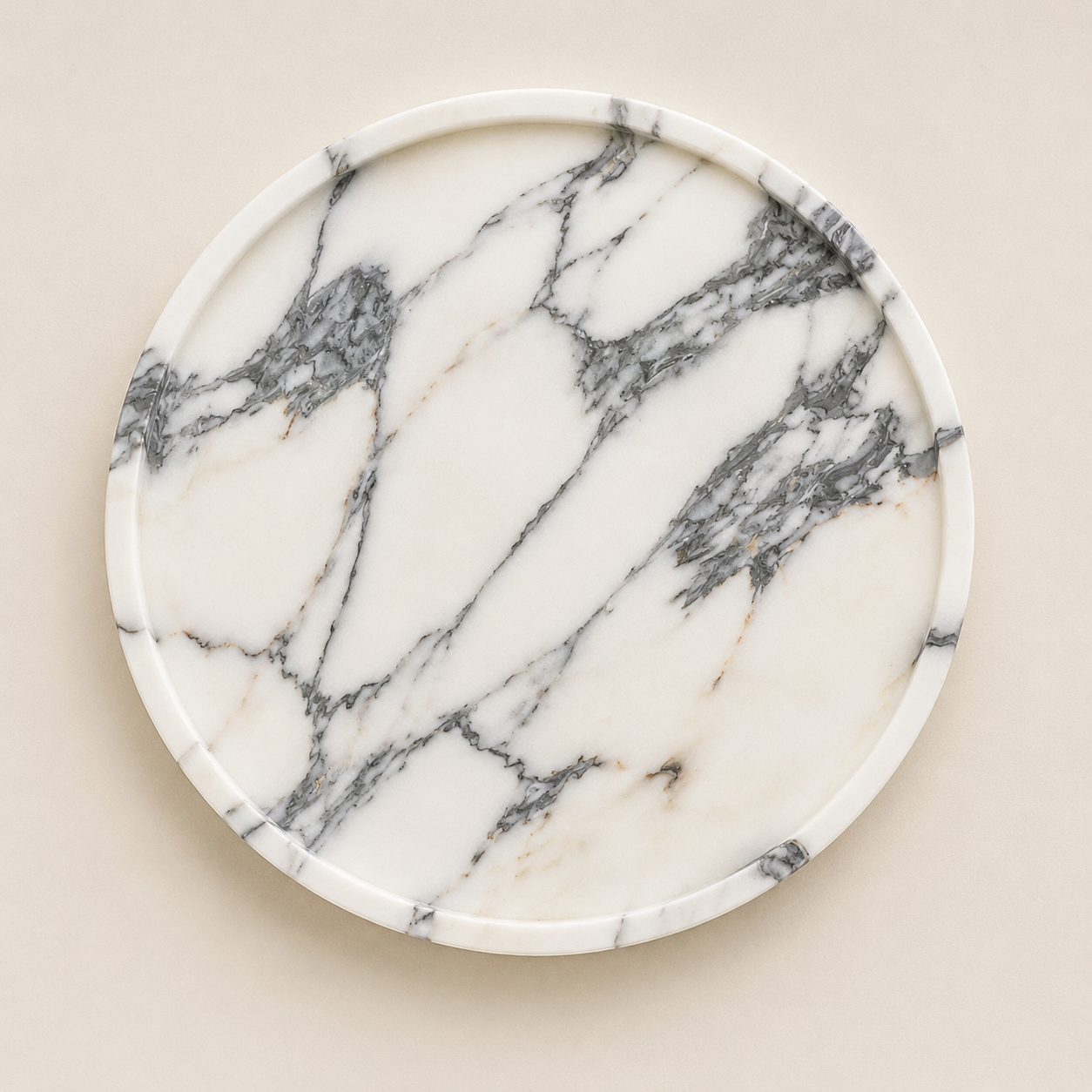 Arabescato Marble Tray