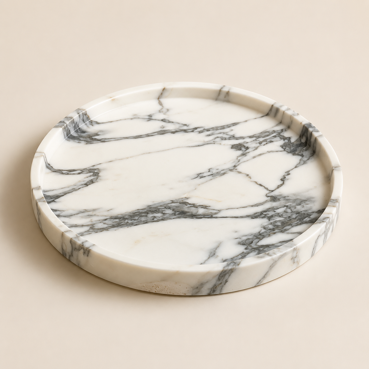 Arabescato Marble Tray