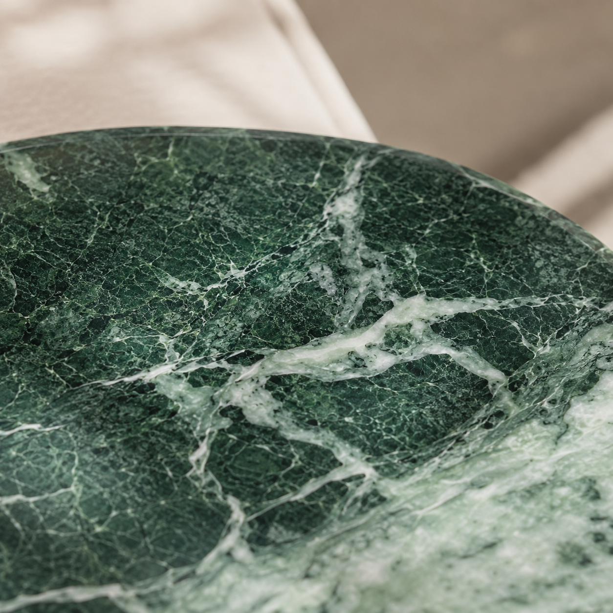 Verde Alpi Marble  Shell Tray