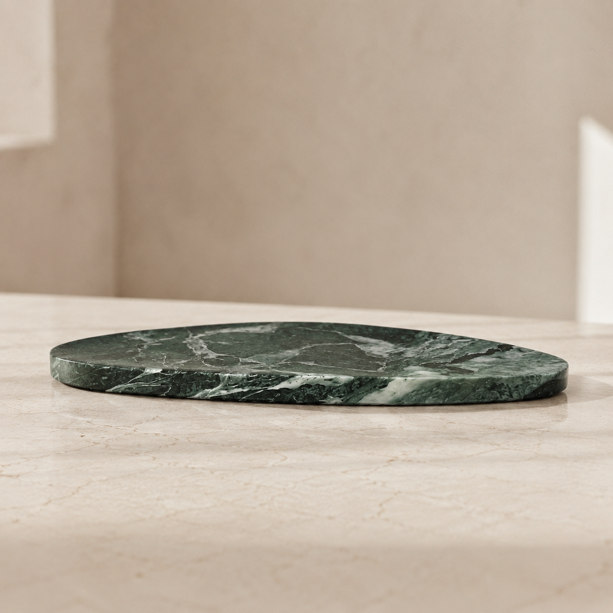 Verde Alpi Marble  Shell Tray
